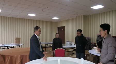 六盤水師范學(xué)院黨委書(shū)記周斯弼視察旅游與歷史文化學(xué)院實(shí)驗(yàn)實(shí)訓(xùn)室